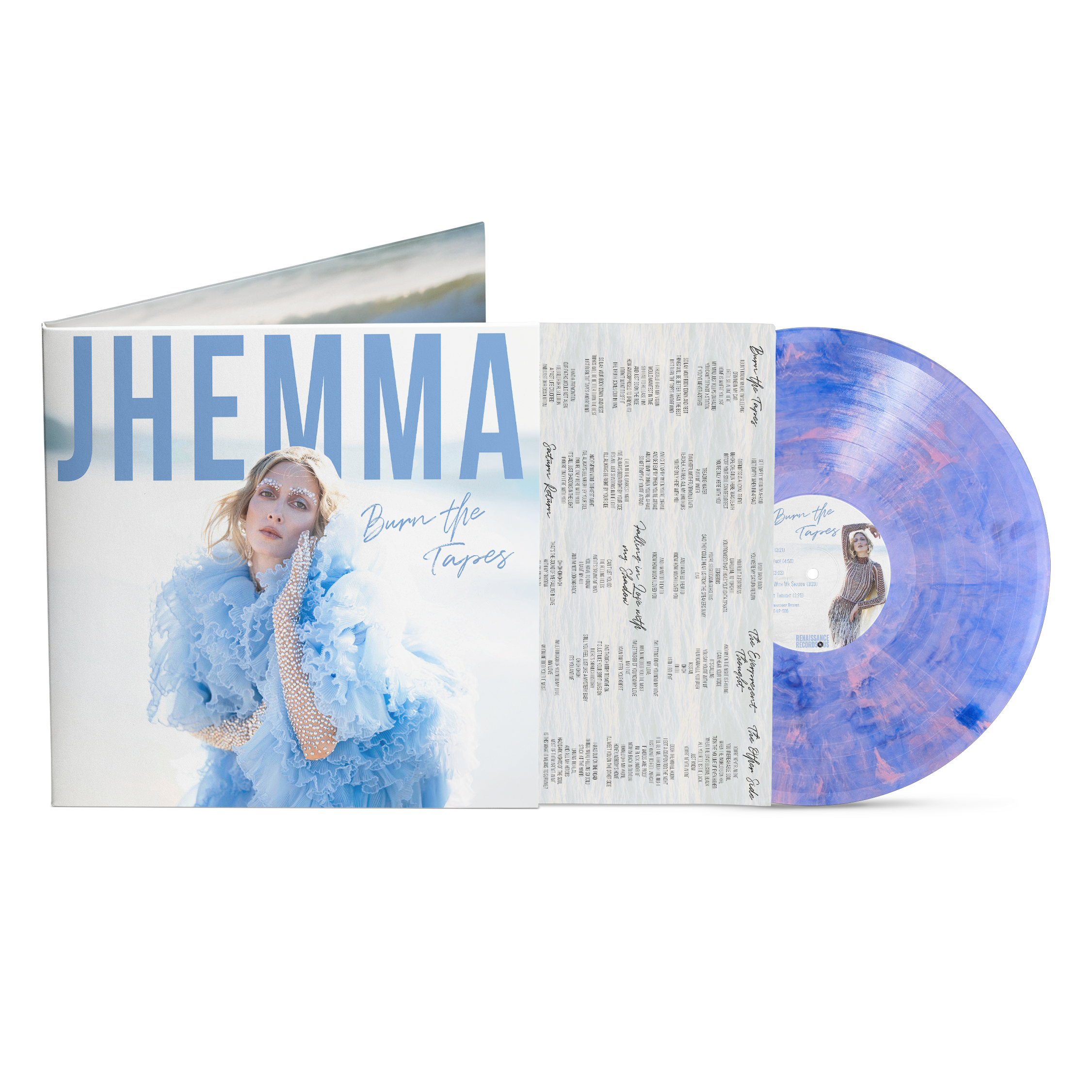 Jhemma - Burn The Tapes [LP] Candyland Marble