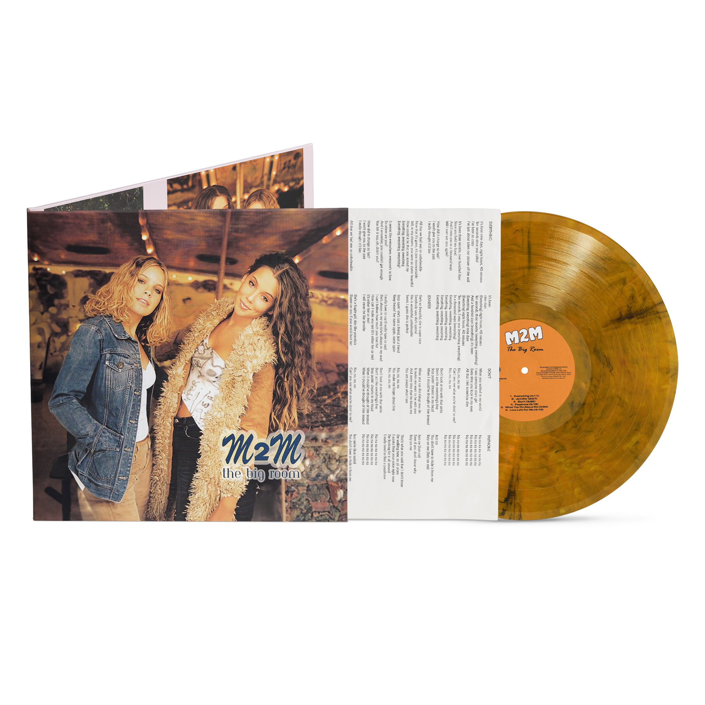 M2M - The Big Room [LP] Tigers Eye
