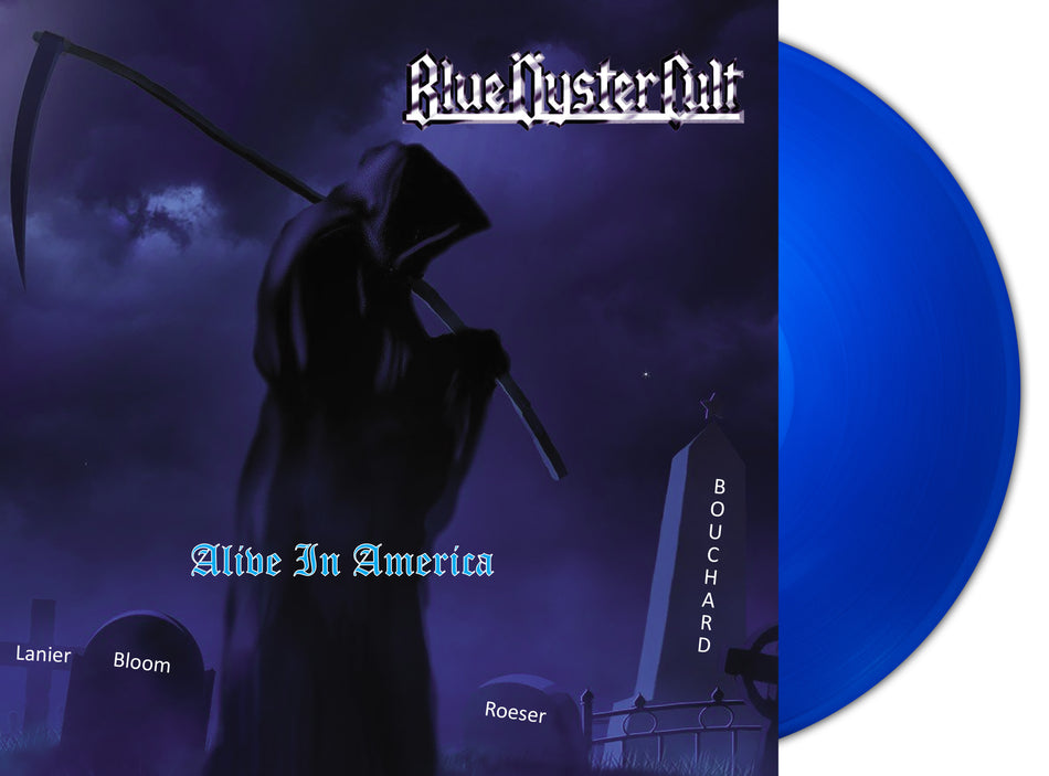 Blue Oyster Cult - Alive In America [2LP] Solid Black & Blue
