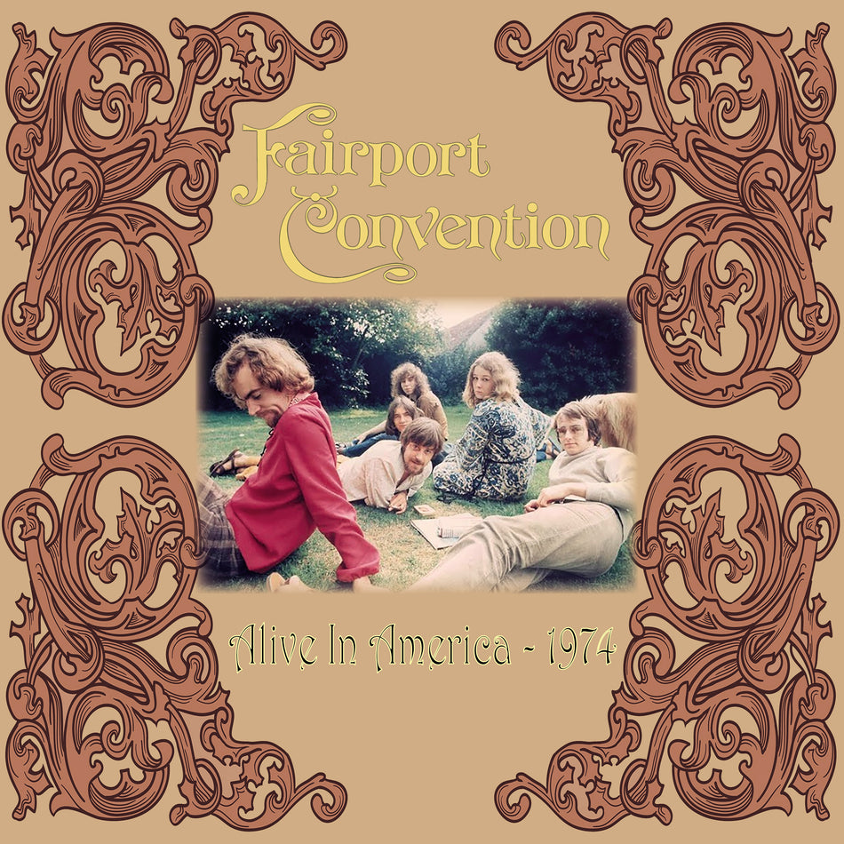 Fairport Convention - Alive In America 1974 [2LP] Coffee Marble