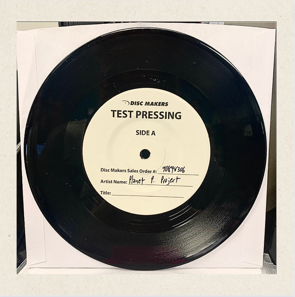Planet P Project - Why Me? / Ruby [7"LP/45 RPM] Vinyl Single Test Pressing