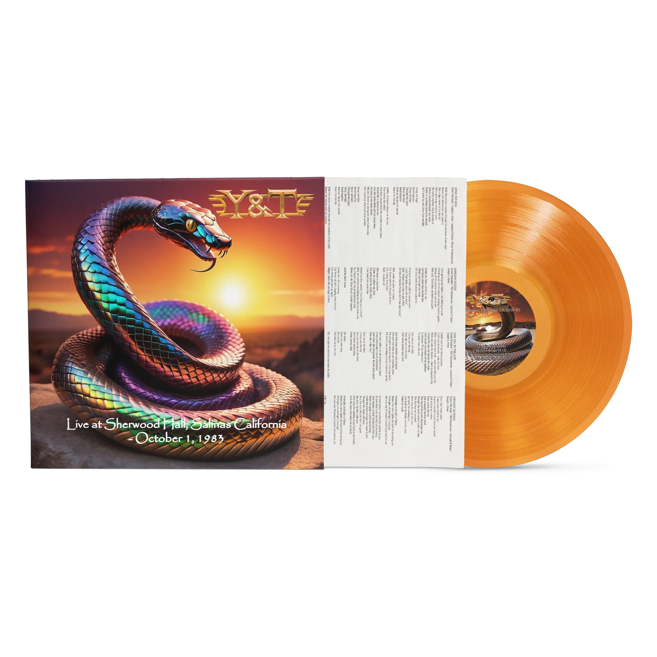 Y&T - Live at Sherwood Hall, Salinas, California – October 1, 1983