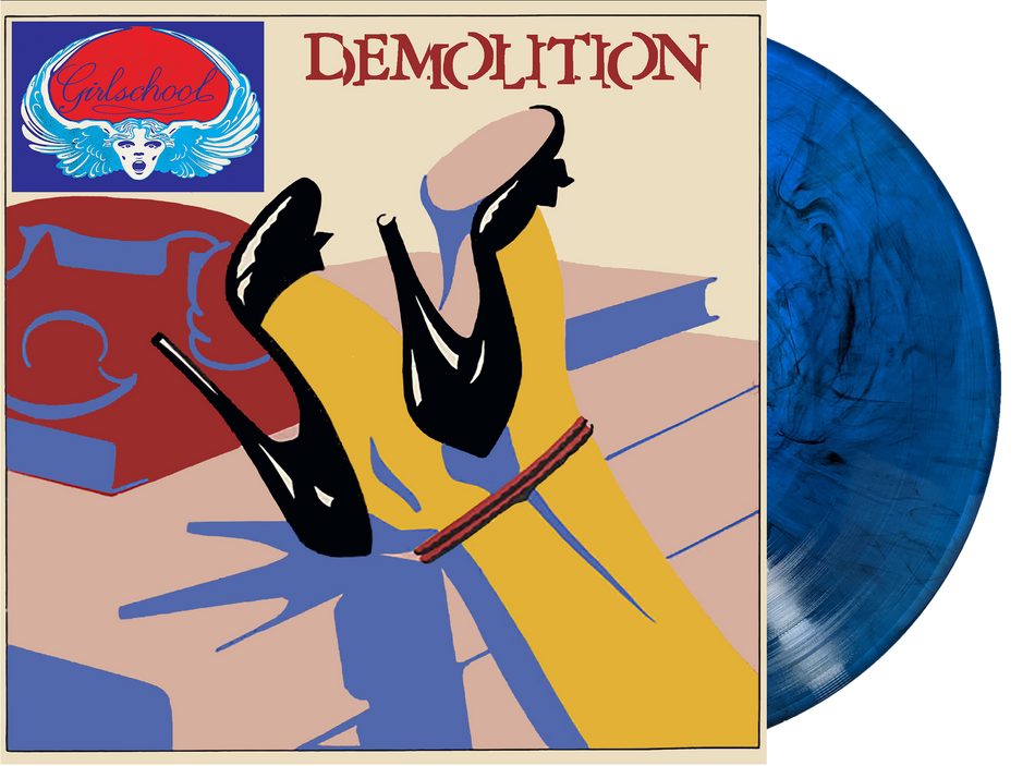 Girlschool - Demolition [LP] Blue Marble