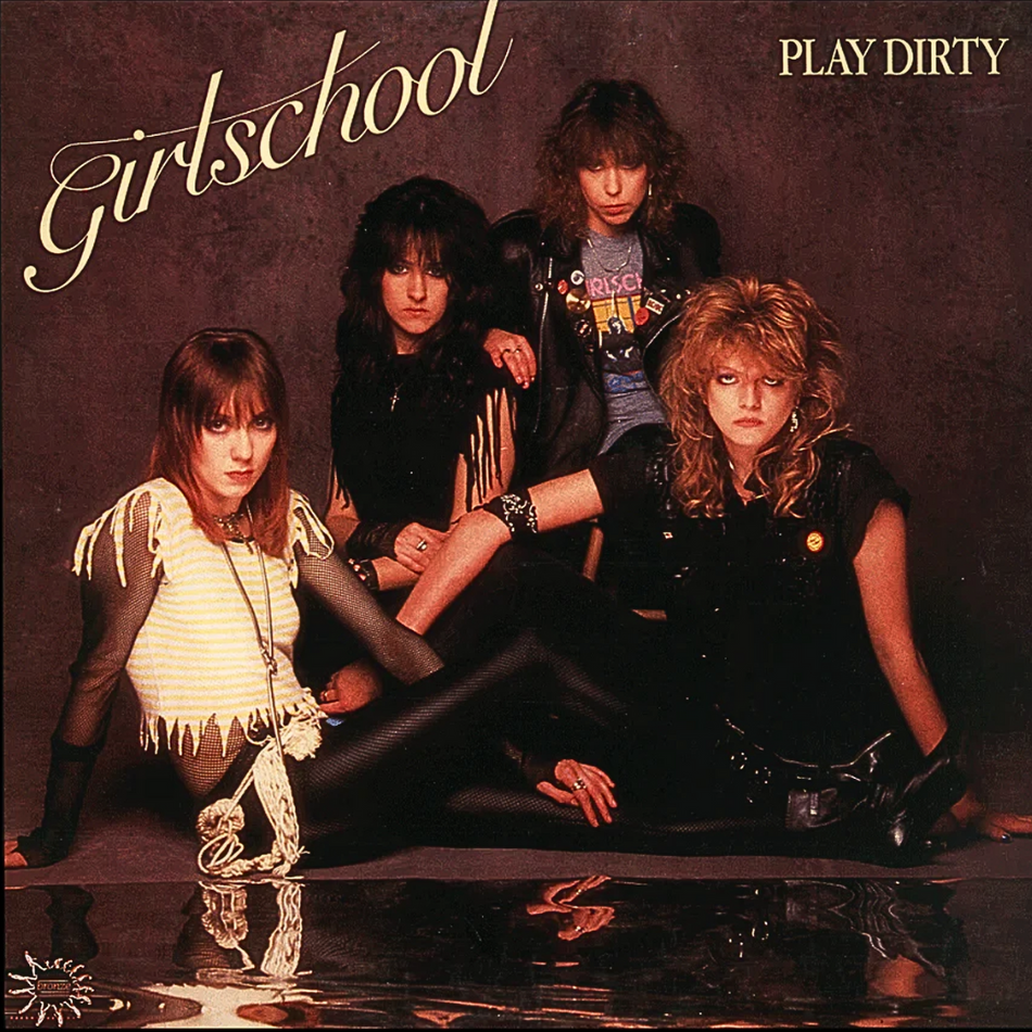 Girlschool - Play Dirty [LP] Black