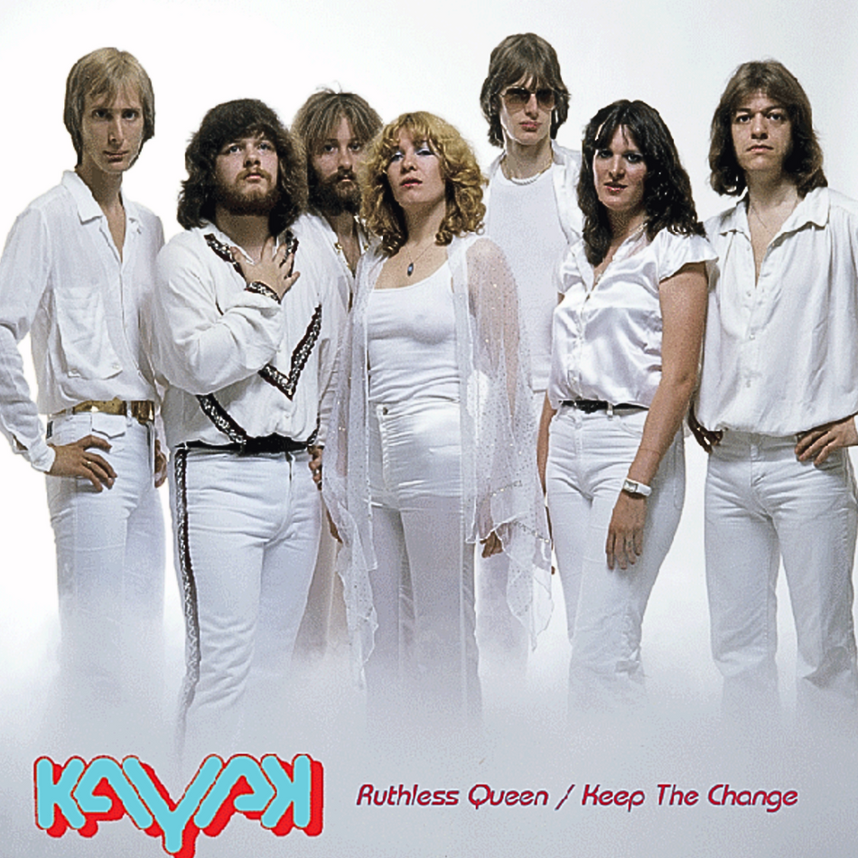 Kayak - Ruthless Queen / Keep The Change [7"LP/33 1/3 RPM] Blue Vinyl Single