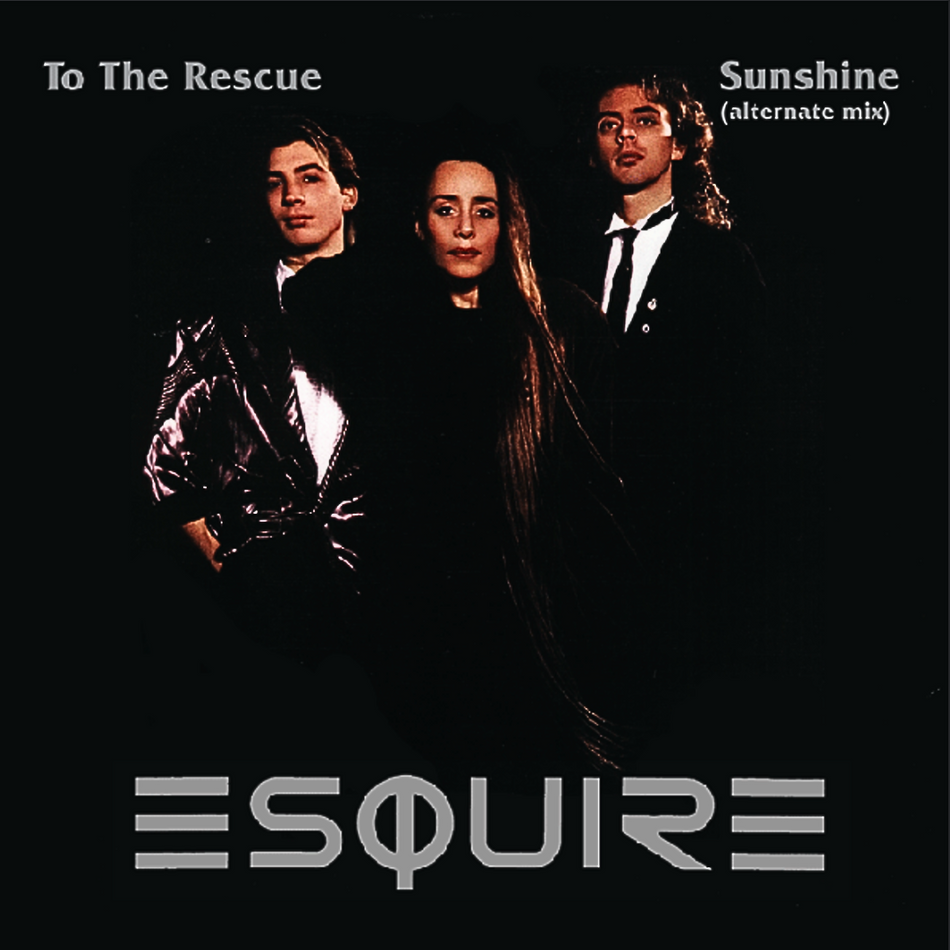 Esquire - To The Rescue b/w Sunshine (alt. mix) [7"LP/45 RPM] Clear Vinyl Single