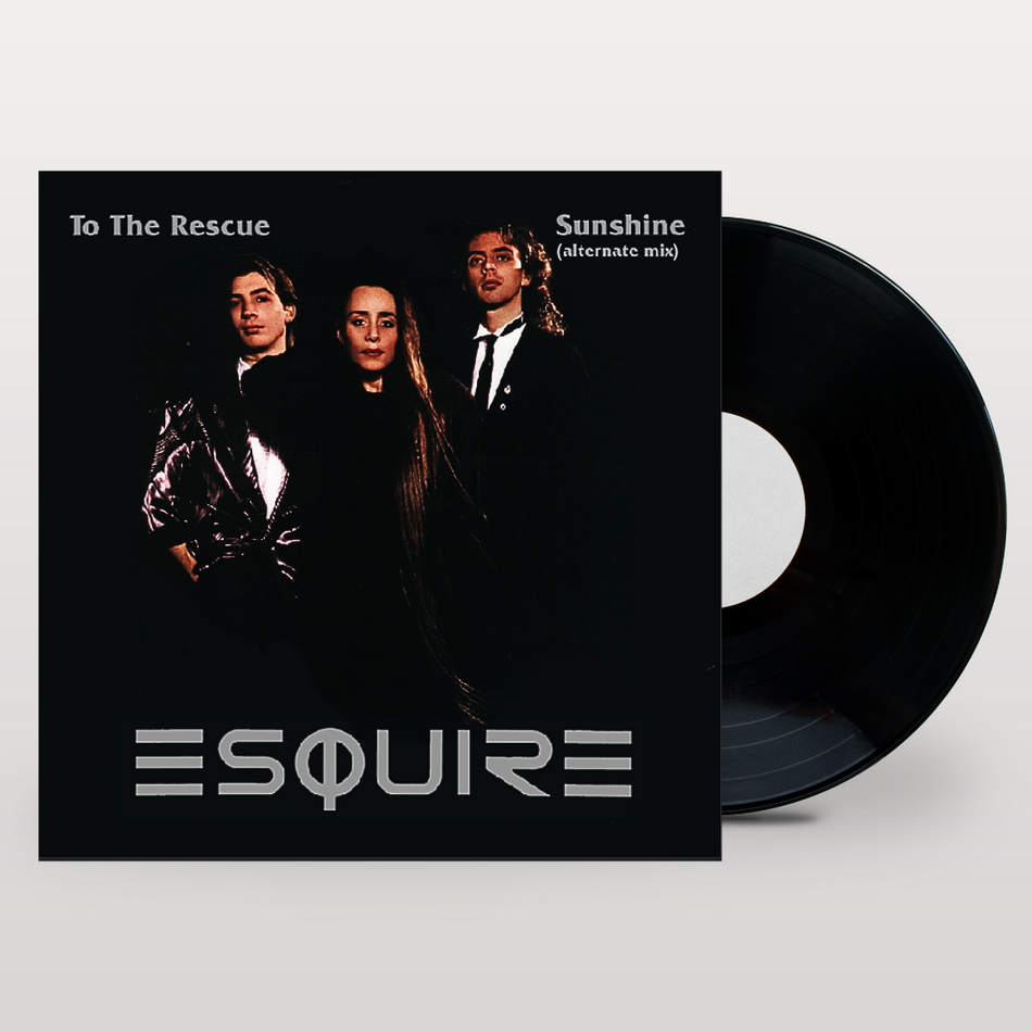 Esquire - To The Rescue b/w Sunshine (alt. mix) [7"LP/45 RPM] Clear Vinyl Single