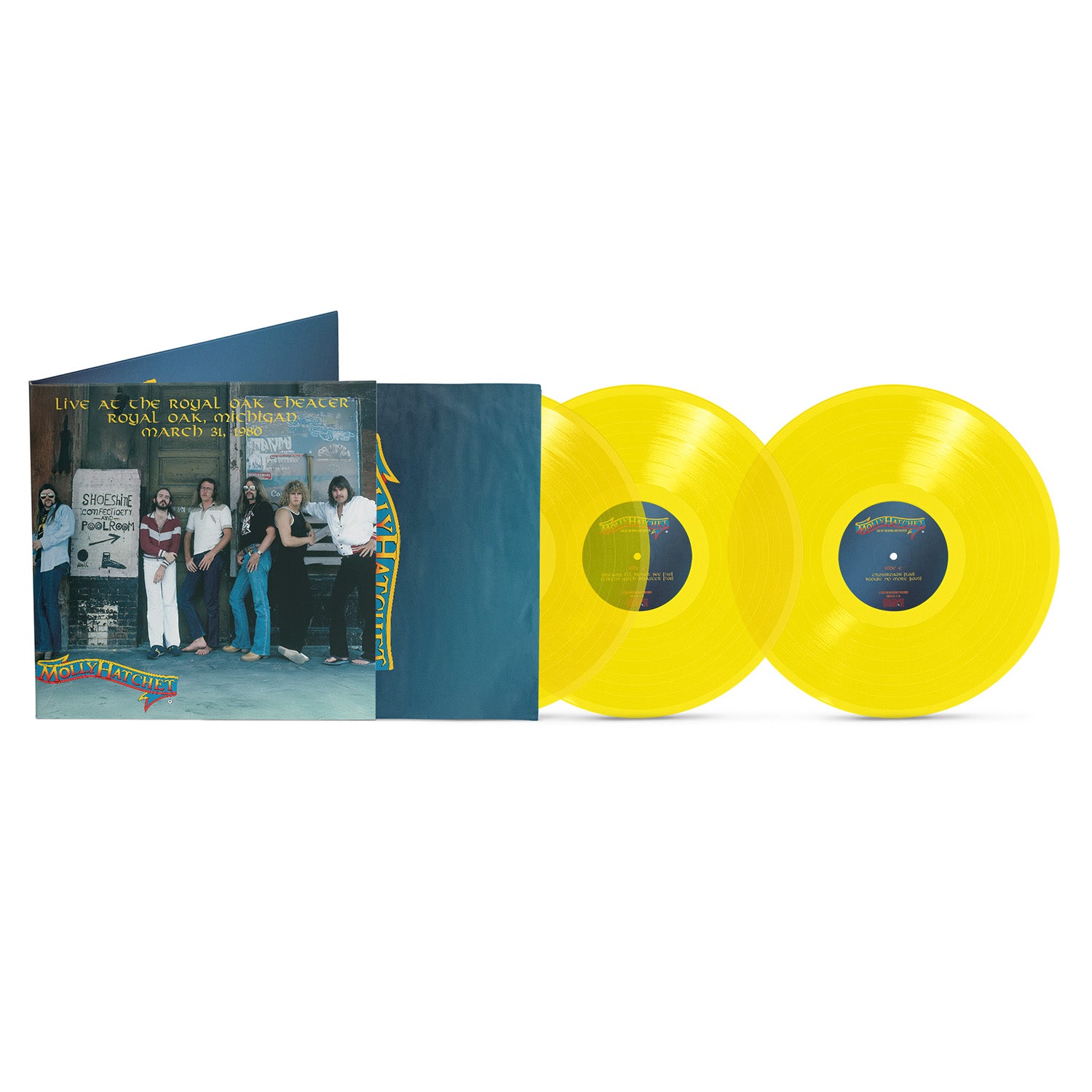 Molly Hatchet - Live at the Royal Oak Theater March 31, 1980, Indie Exclusive Color, Transparent Neon [3LP]