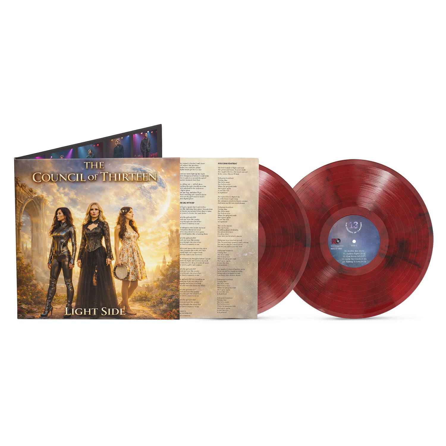 The Council of Thirteen - The Light Side [2 LP] Black Cherry
