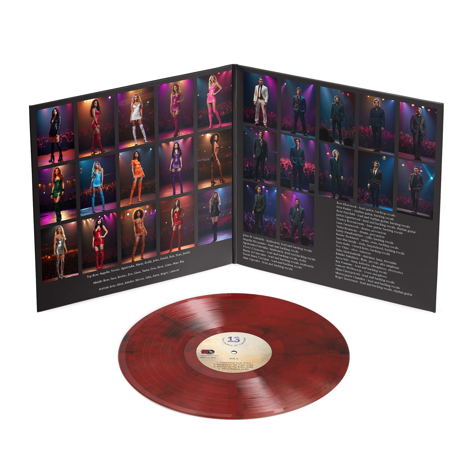 The Council of Thirteen - The Light Side [2 LP] Black Cherry