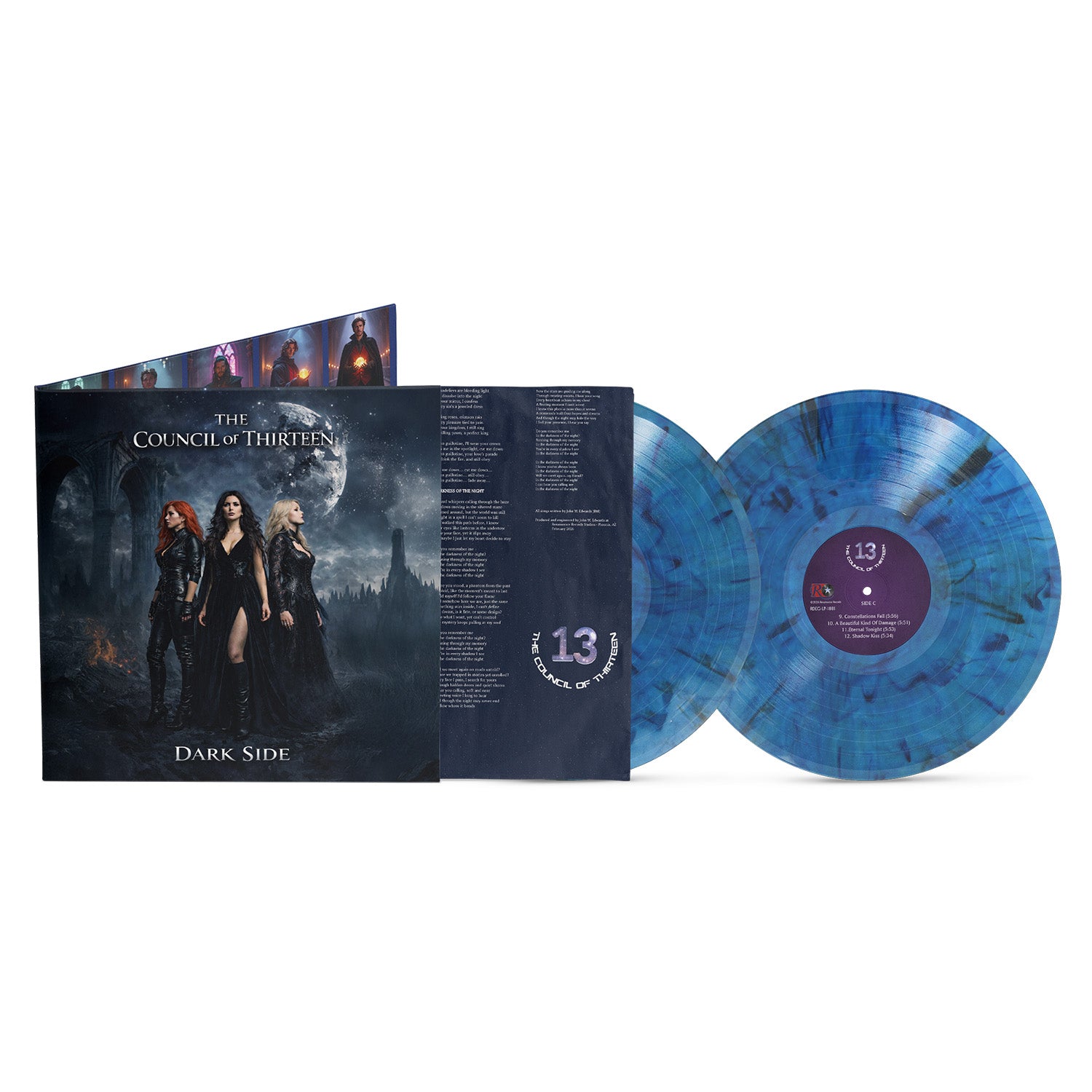 The Council of Thirteen - The Dark Side [2 LP] Midnight Blue