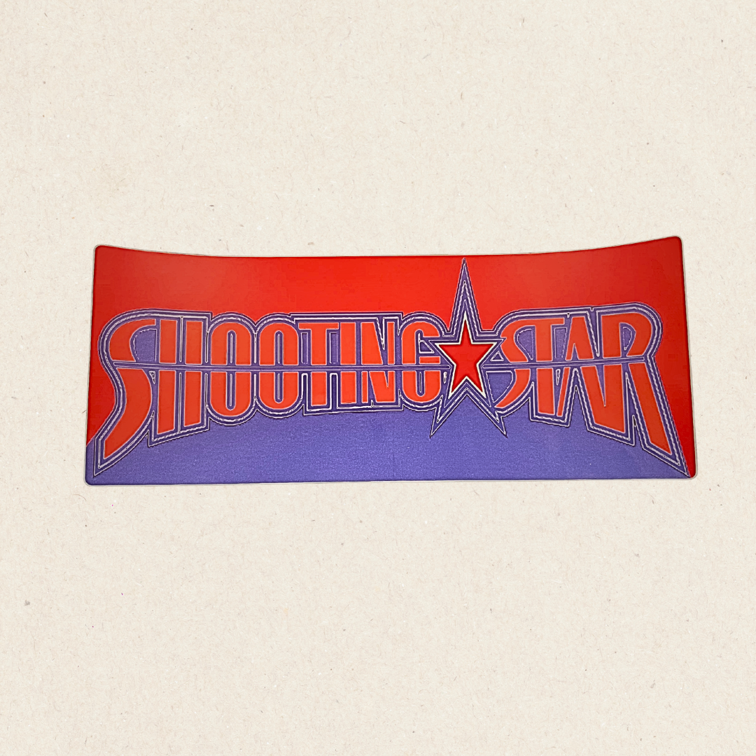 Shooting Star Logo Bumper Sticker - Renaissance Records US