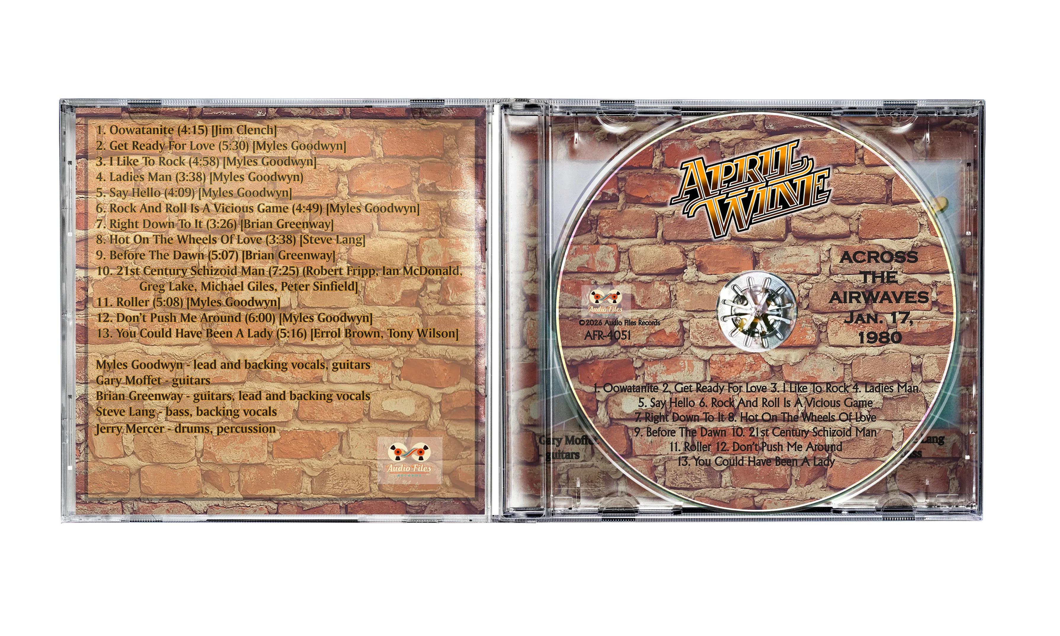 April Wine - Across The Airwaves [CD] - Renaissance Records US