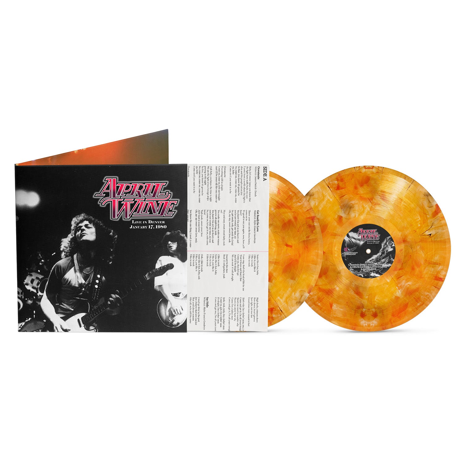 April Wine - Live in Denver, January 17, 1980 [2LP] Amber Swirl