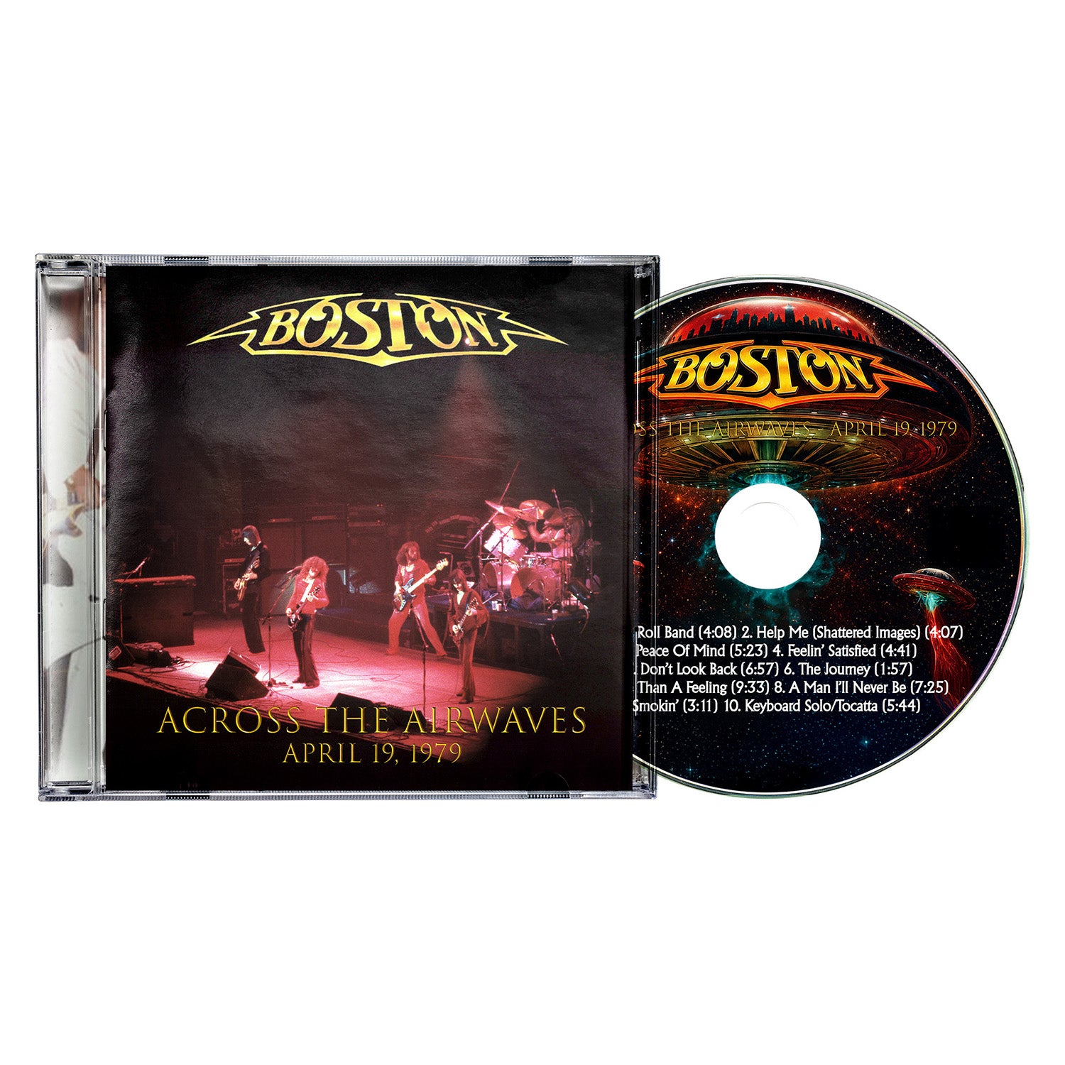 Boston - Across the Airwaves, Live April 19, 1979  [CD]