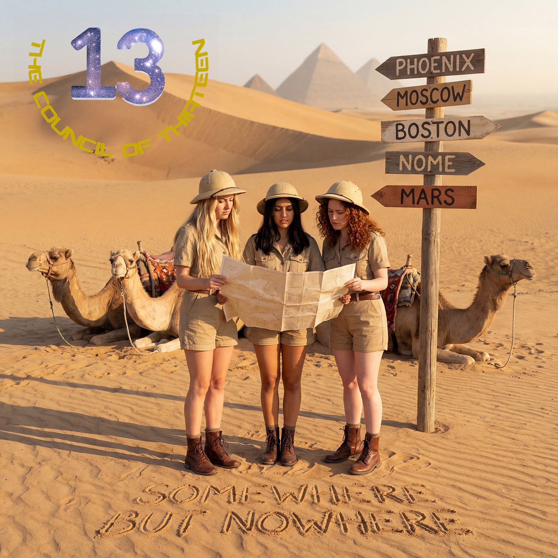 The Council Of Thirteen - Somewhere But Nowhere - Renaissance Records US