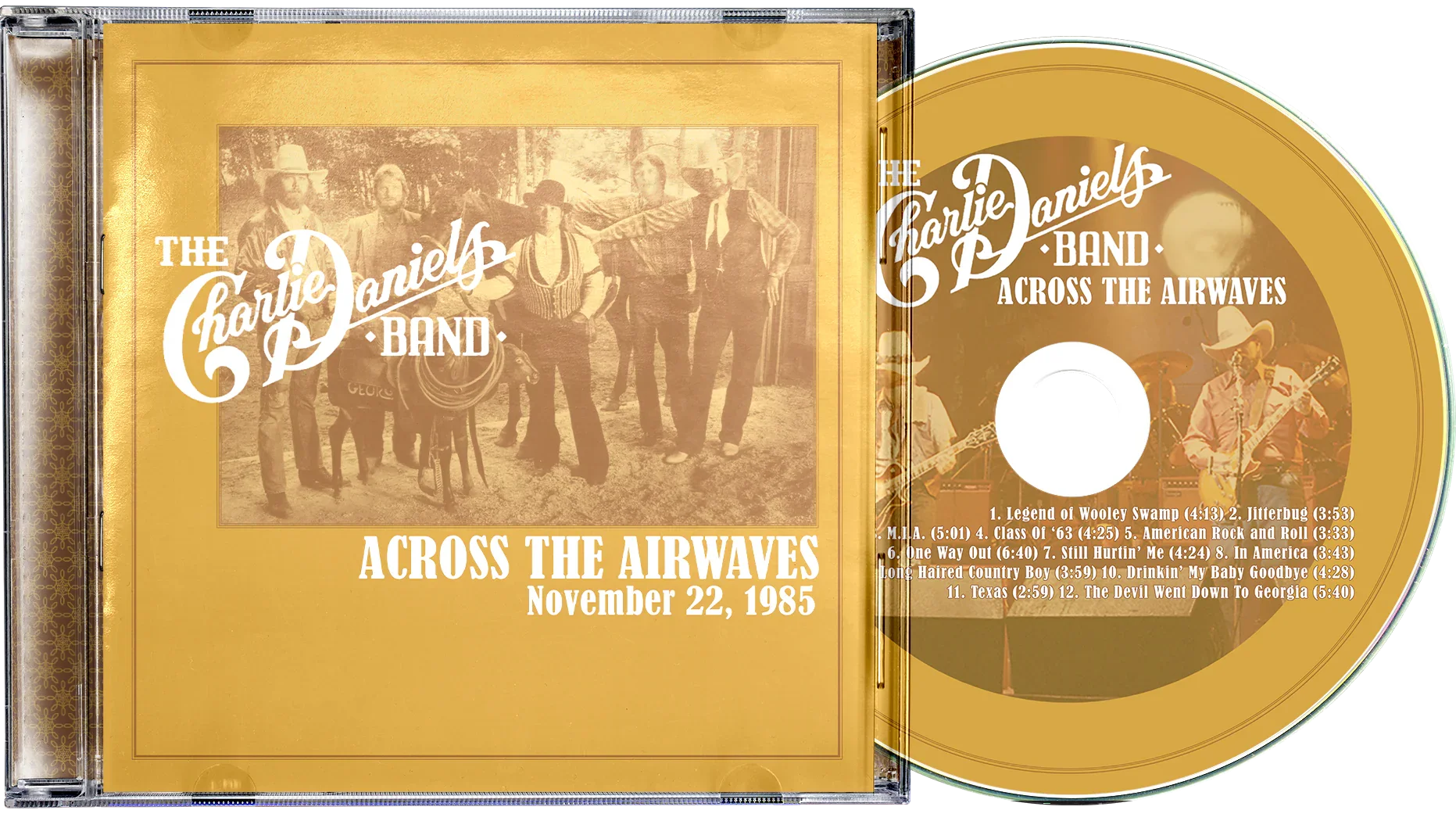 The Charlie Daniels Band - Across The Airwaves [CD] - Renaissance Records US