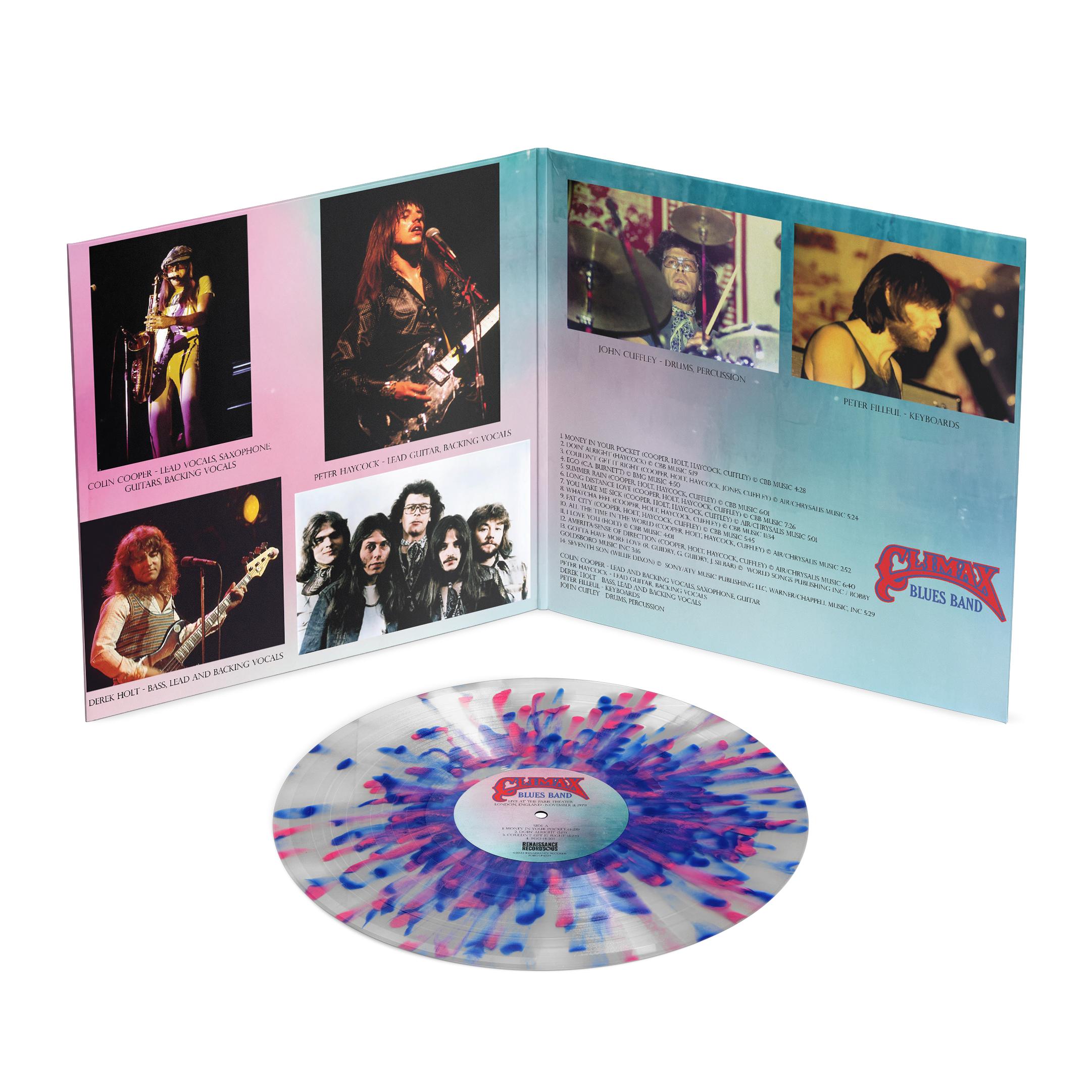 Climax Blues Band - Live at the Paris Theater - London - November 11, 1979 - [2LP] Bubblegum Confetti