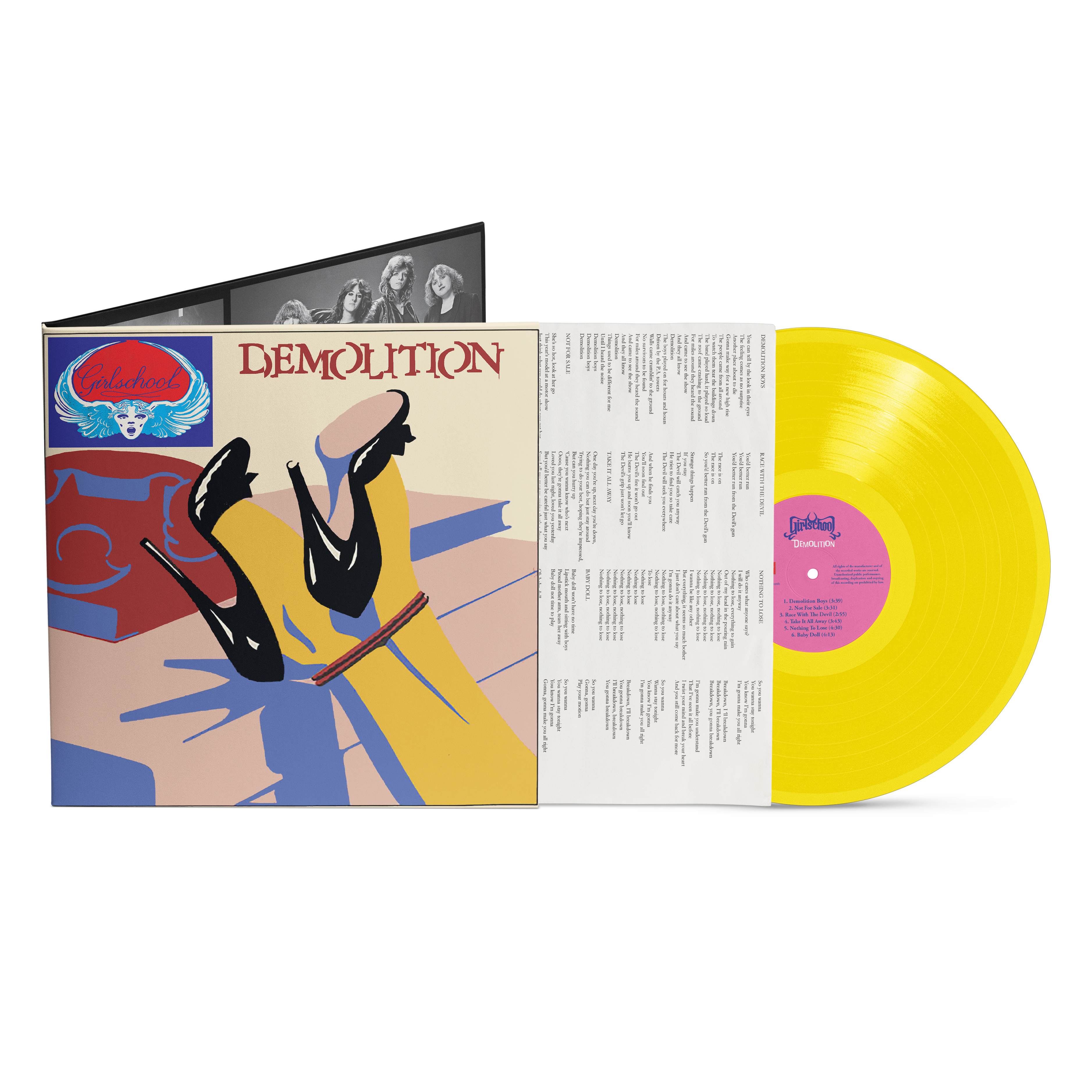 Girlschool LP Bundle Set