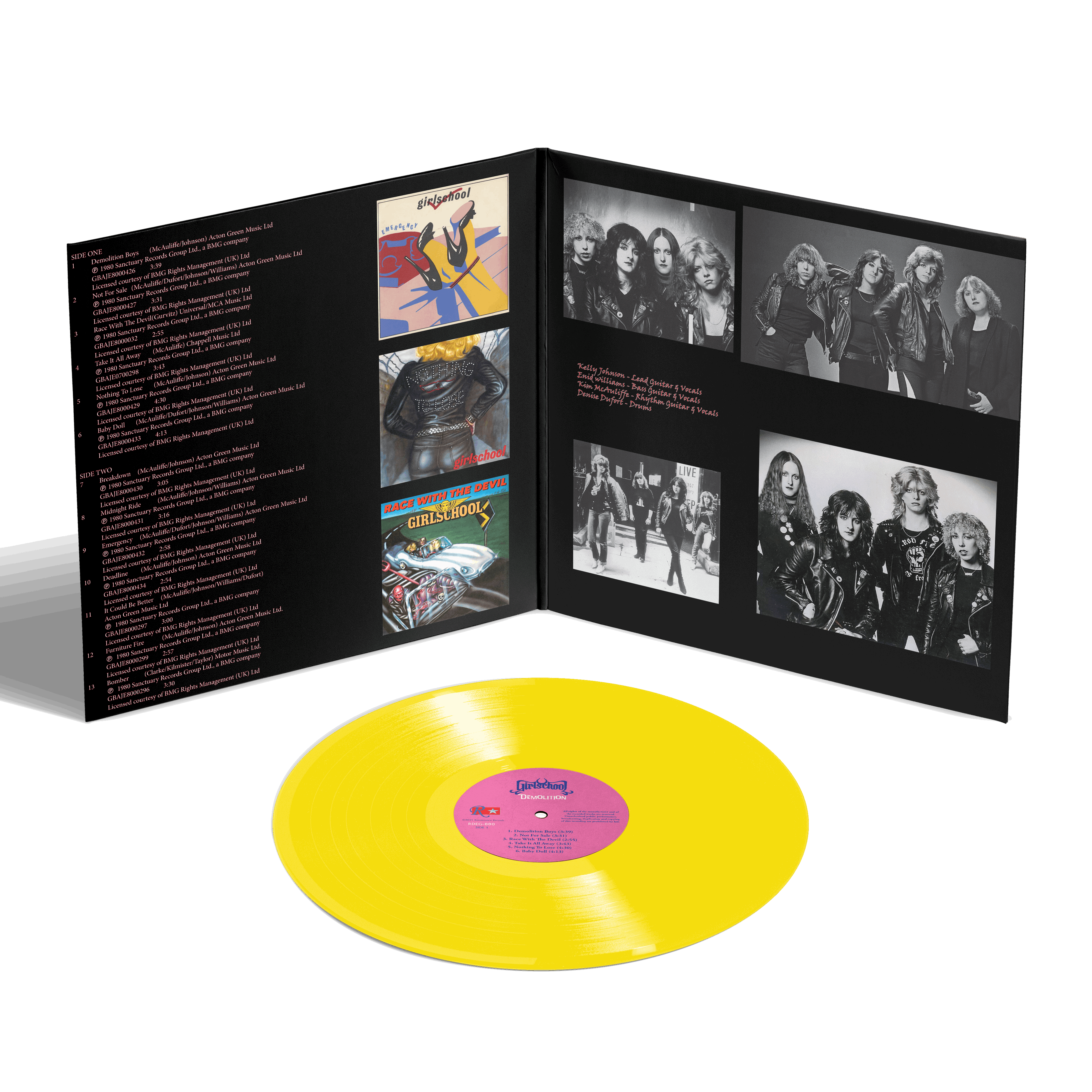 高品質な検査 Girlschool Demolition LP レコード VIP-6738 【公式通販】