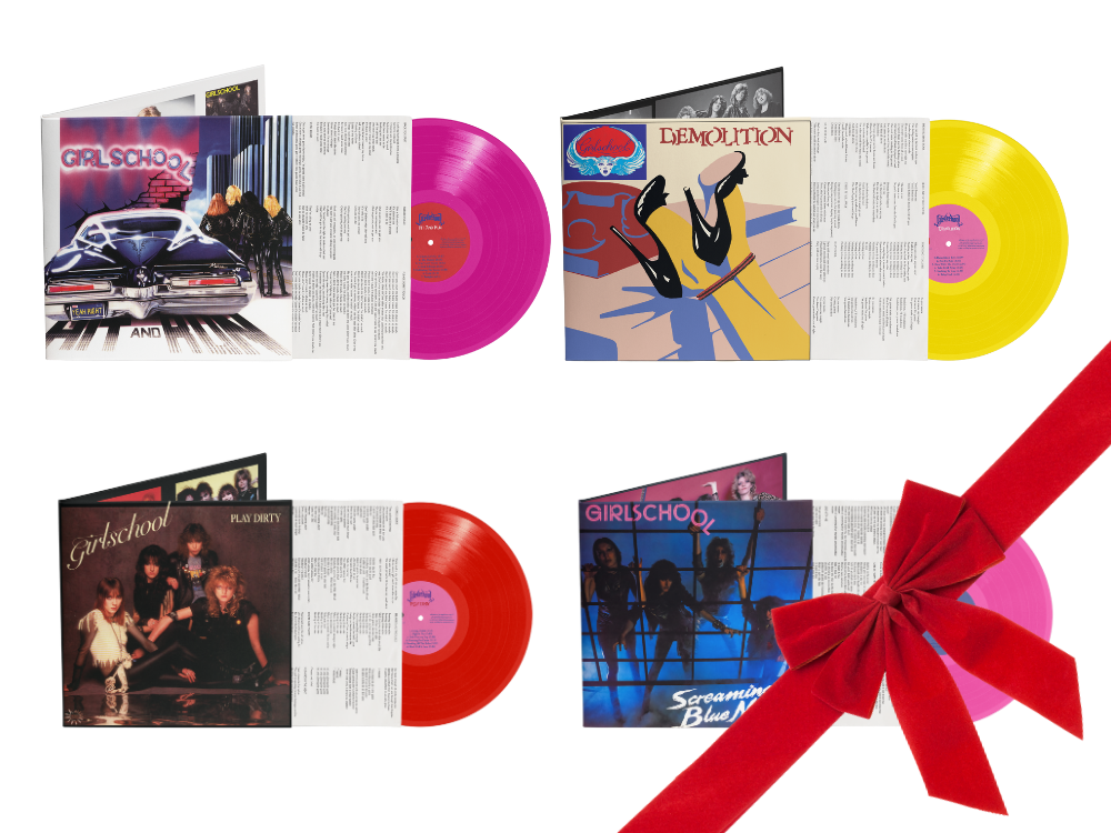 Girlschool LP Bundle Set