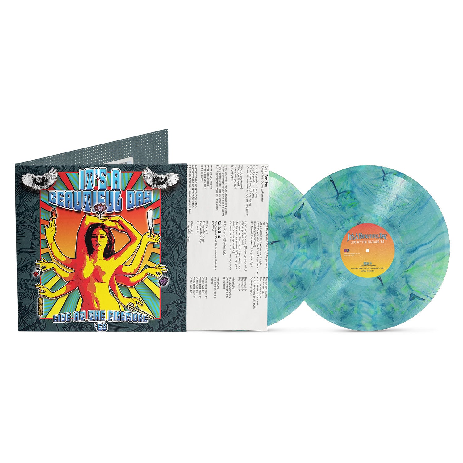 It's A Beautiful Day - Live at the Fillmore '68 [2LP] Ocean Swirl Indie Exclusive