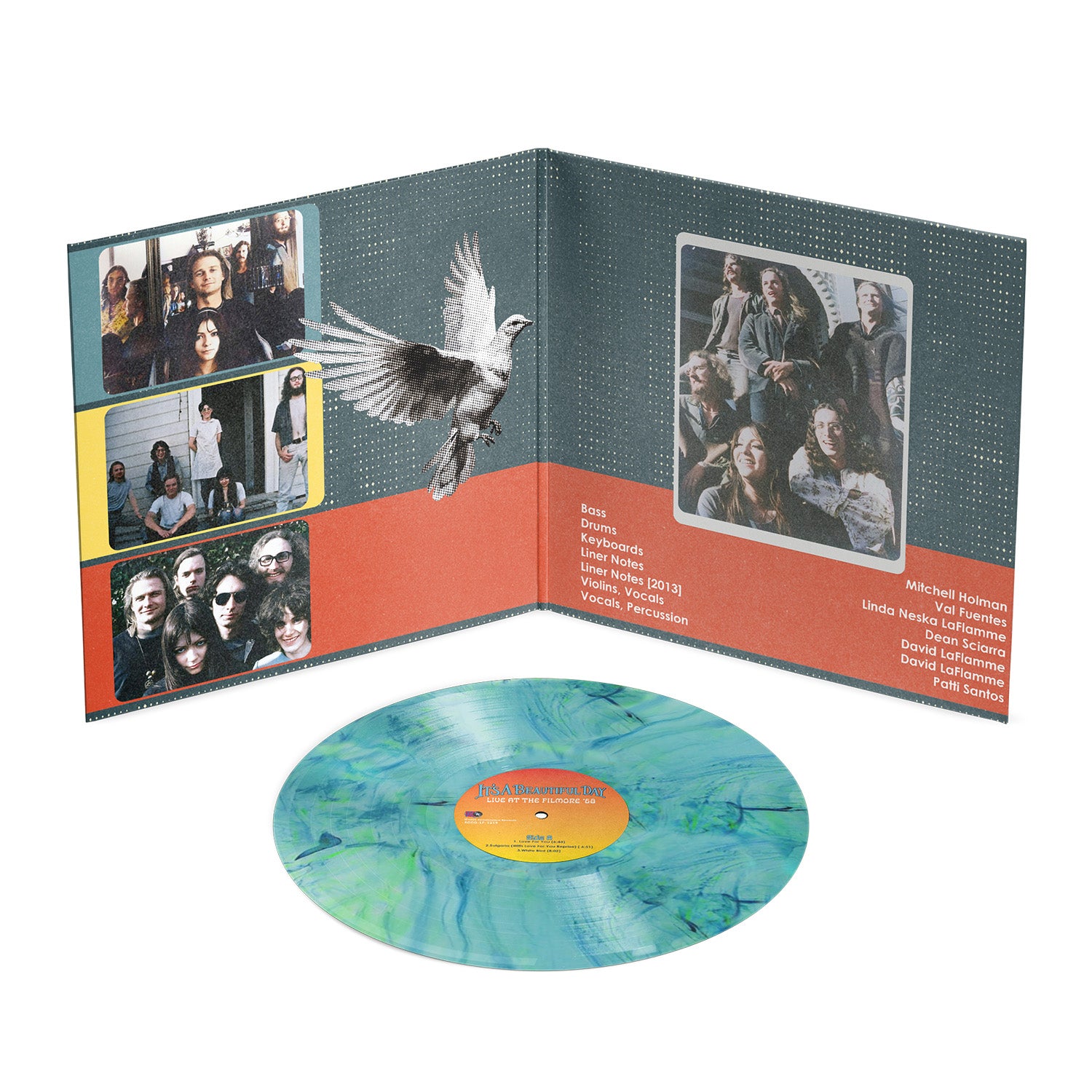 It's A Beautiful Day - Live at the Fillmore '68 [2LP] Ocean Swirl Indie Exclusive