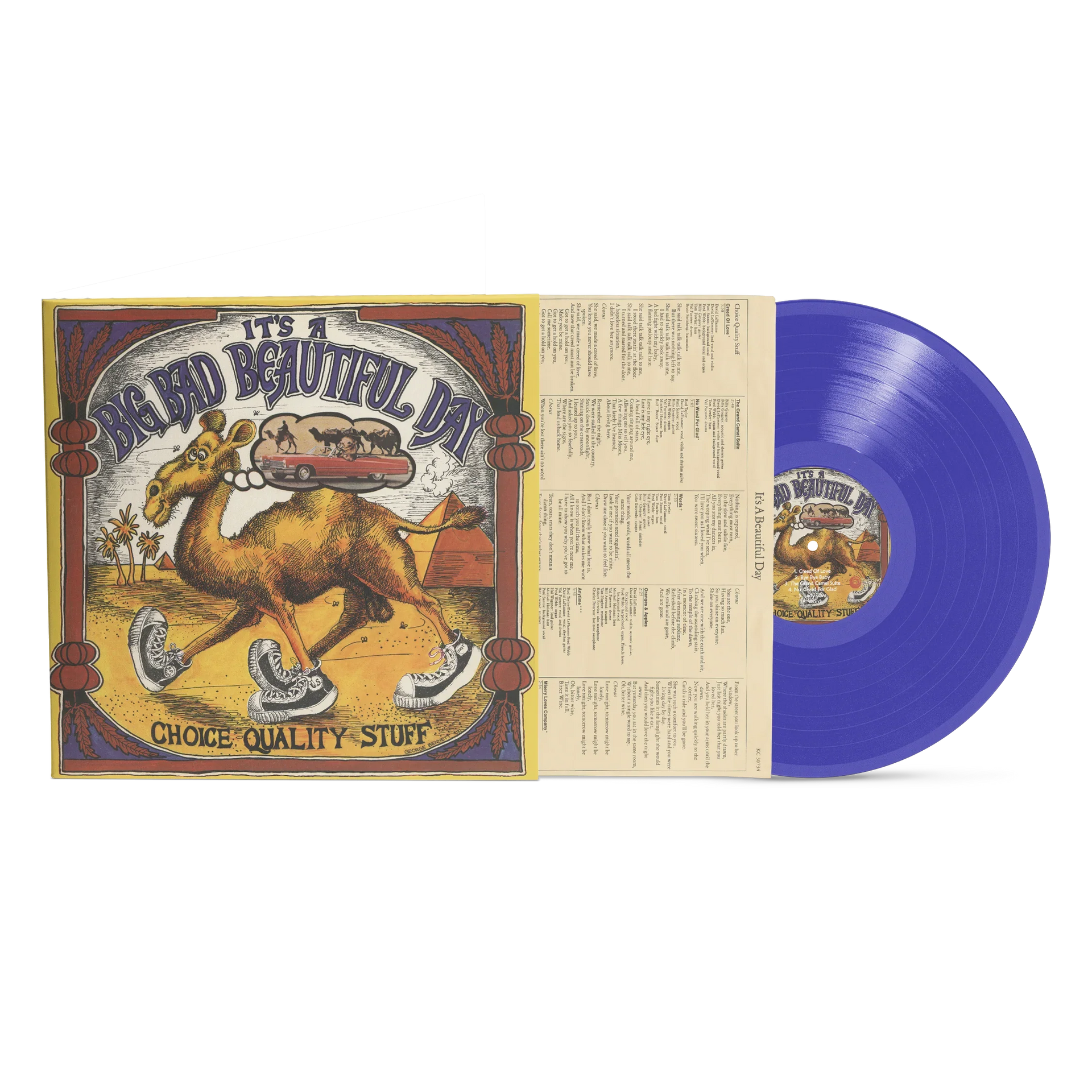 It's A Beautiful Day - Choice Quality Stuff / Anytime [LP] Purple
