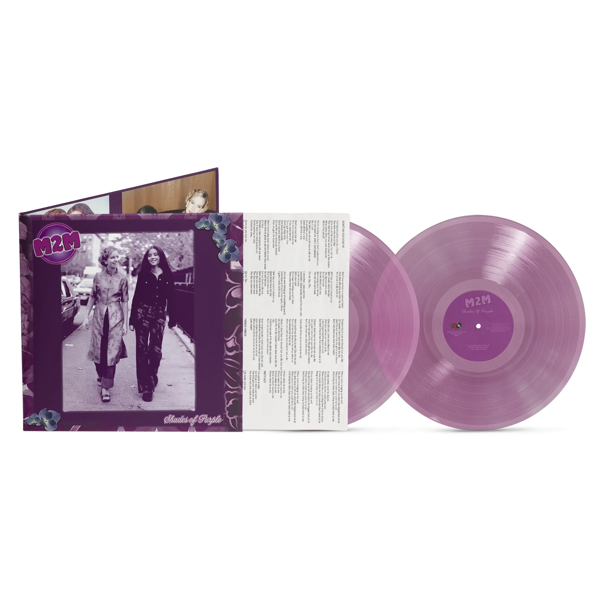 M2M - Shades of Purple [2LP] Clear Violet
