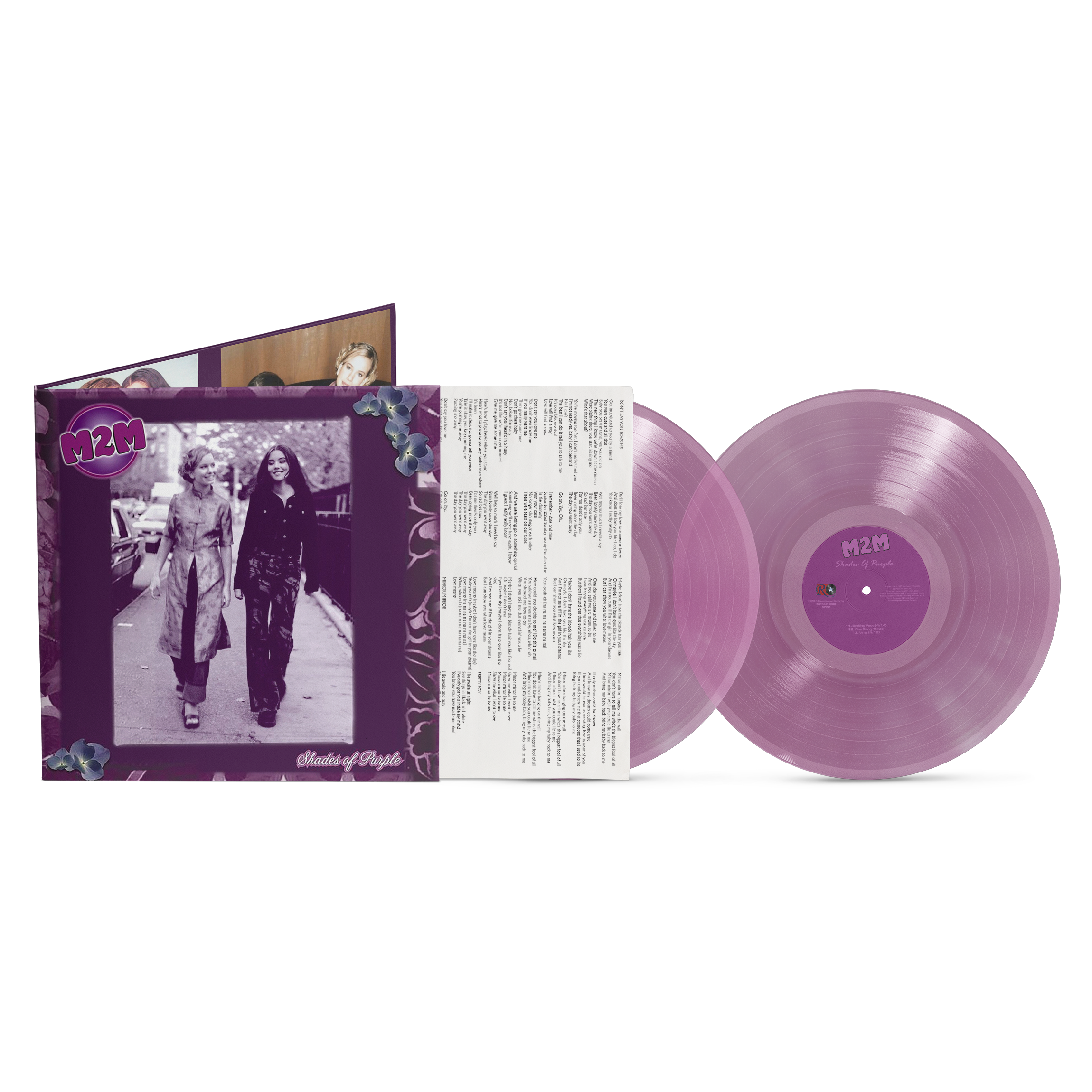 M2M - Shades of Purple [2LP] Clear Violet