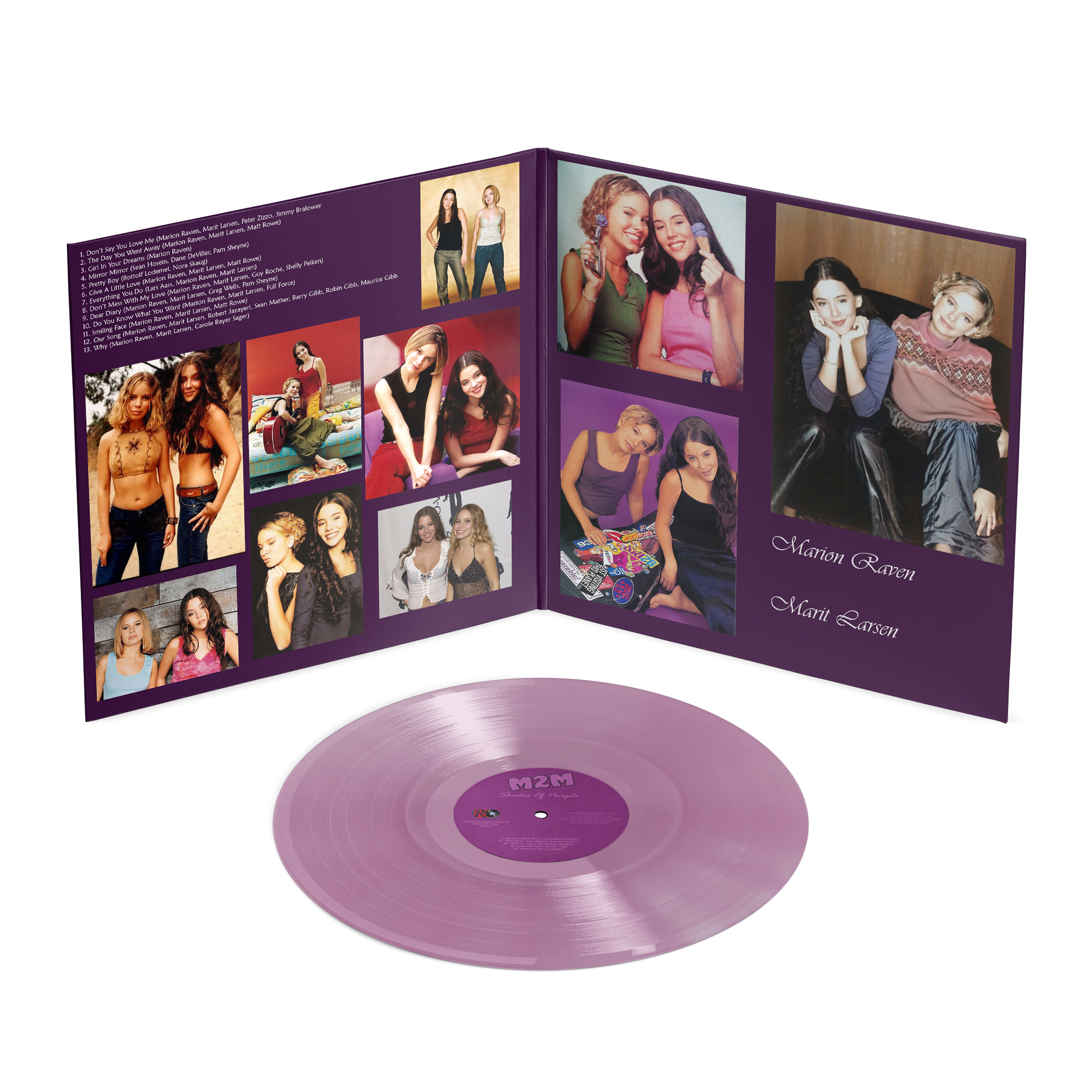 M2M - Shades of Purple [2LP] Clear Violet