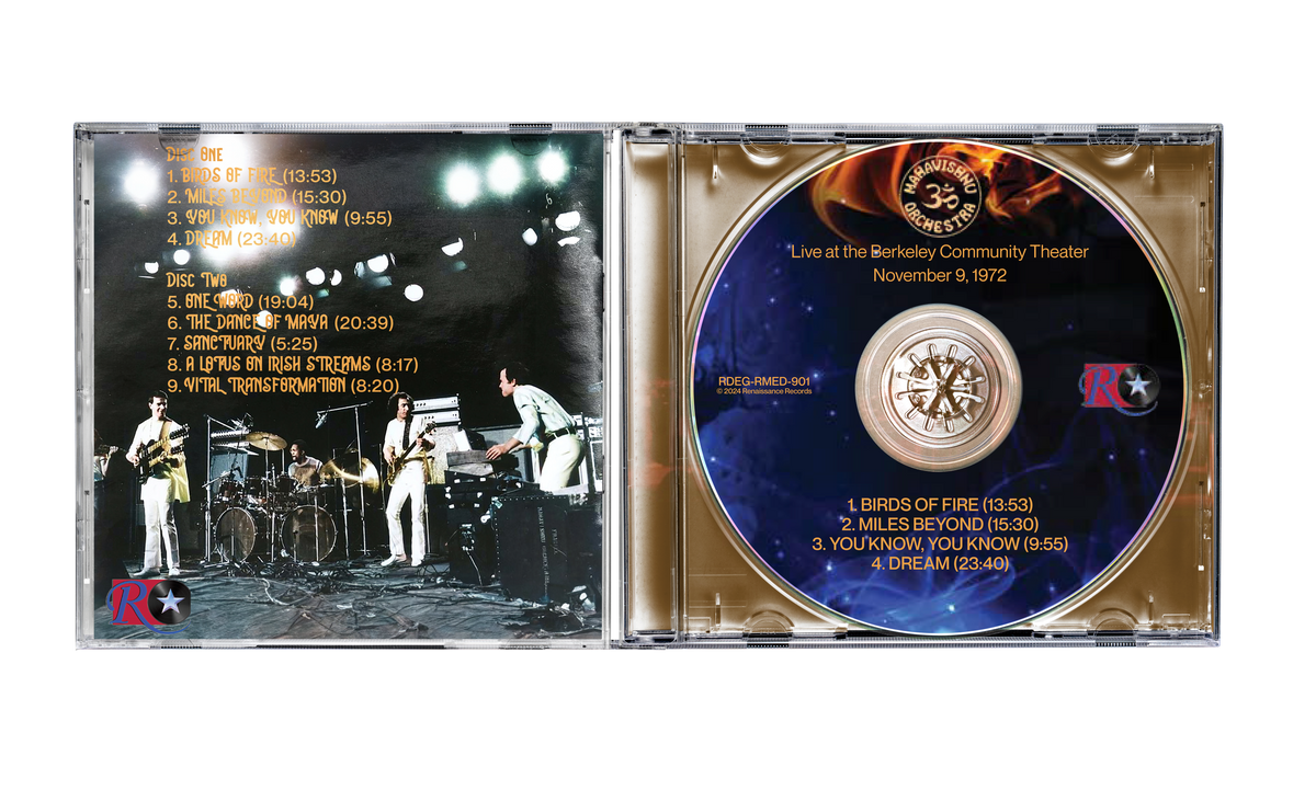 Mahavishnu Orchestra - Live at the Berkeley Community Theater 11/9/72 Mahavishnu Orchestra - Live at the Berkeley Community Theater 11/9/72