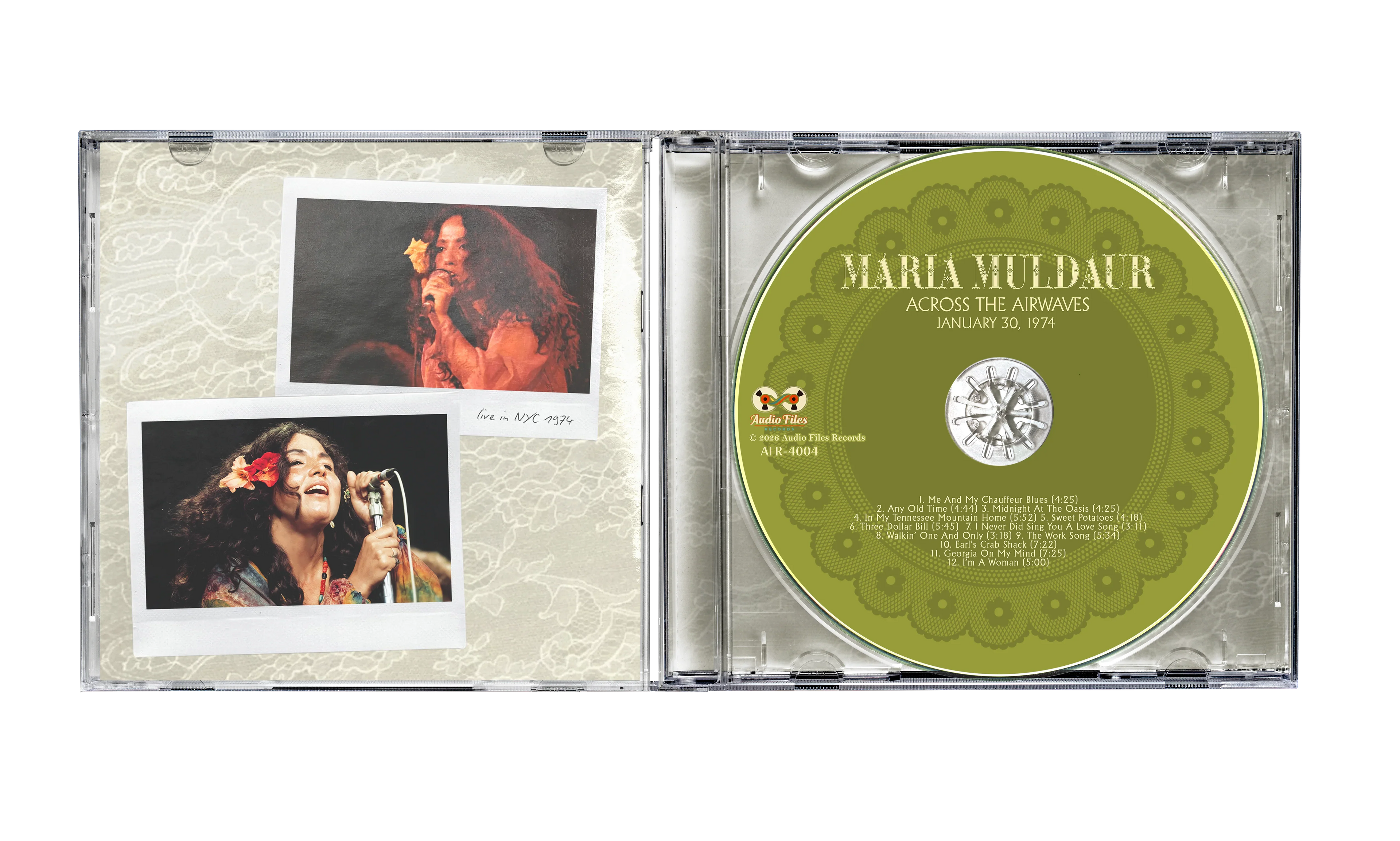 Maria Muldaur - Across The Airwaves [CD] - Renaissance Records US