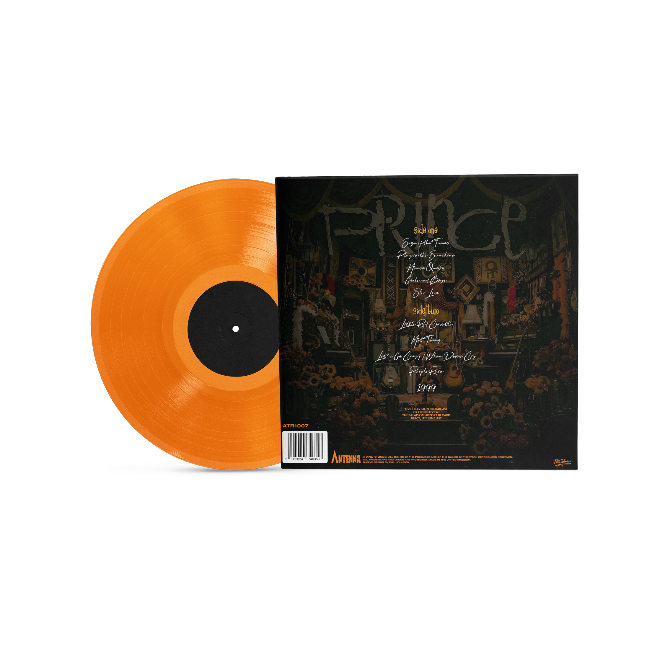 Prince - Prime Times, Live at the Omnisport de Paris 1987 [LP]