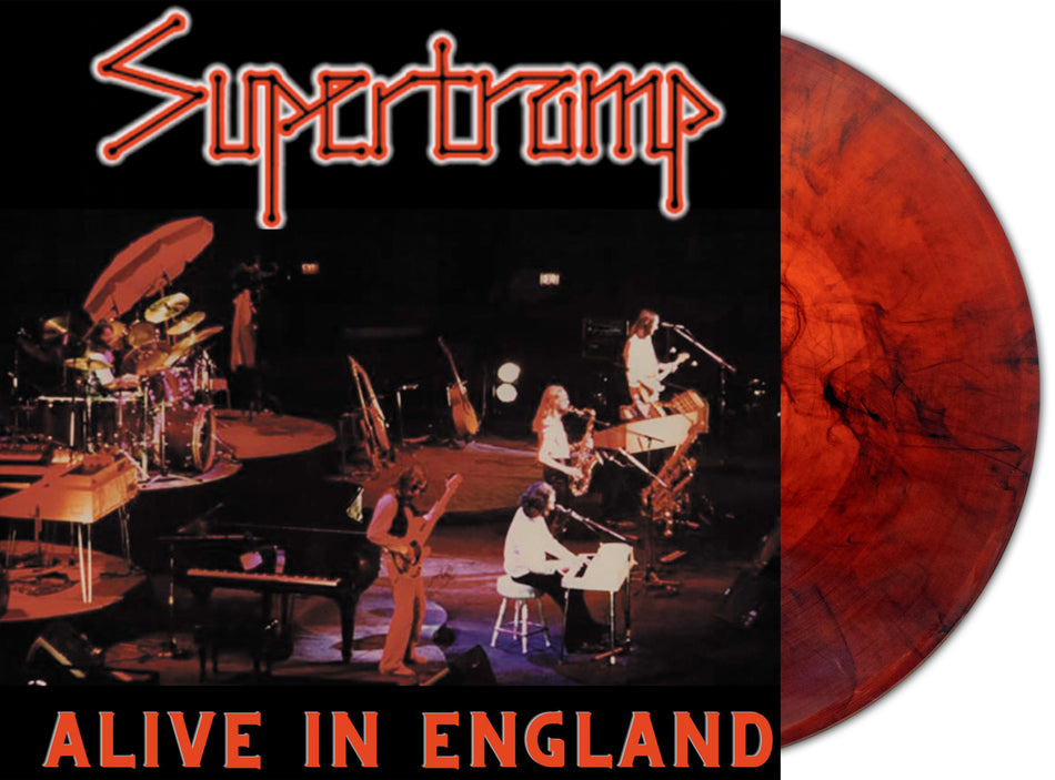 Supertramp - Alive In England [2LP] Red Marble