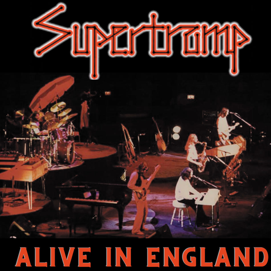 Supertramp - Alive In England [2LP] Red Marble