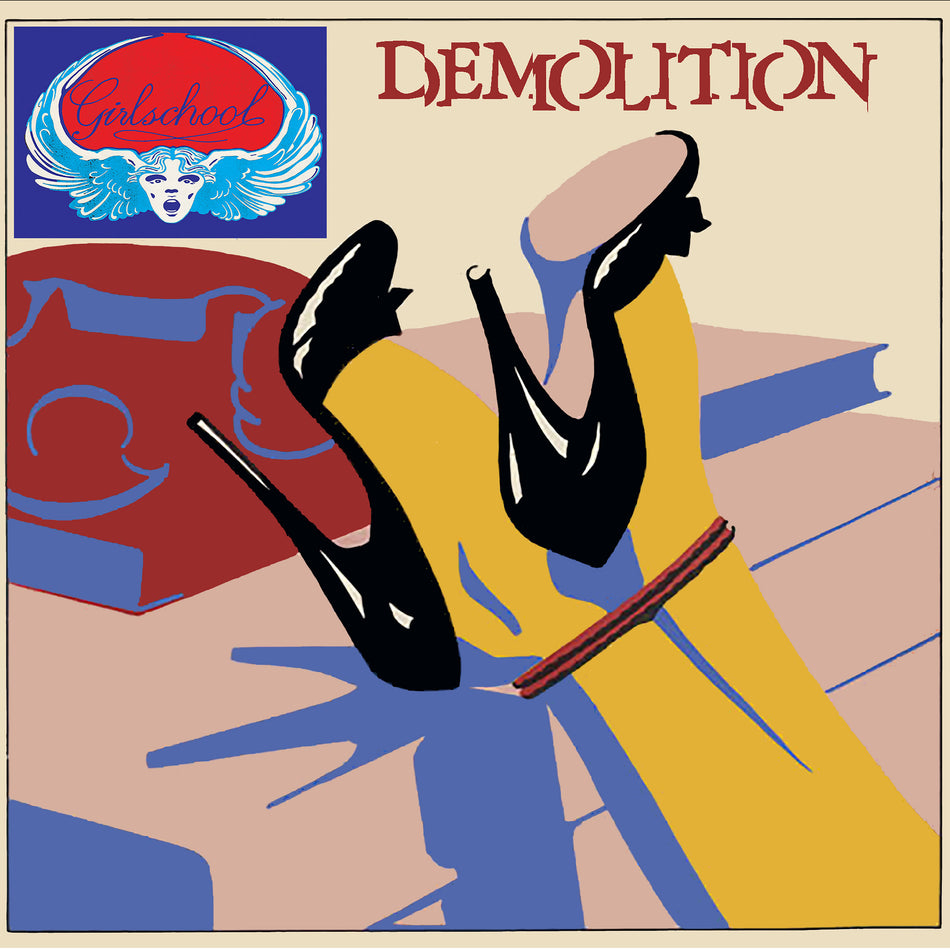 Girlschool - Demolition [LP] Blue