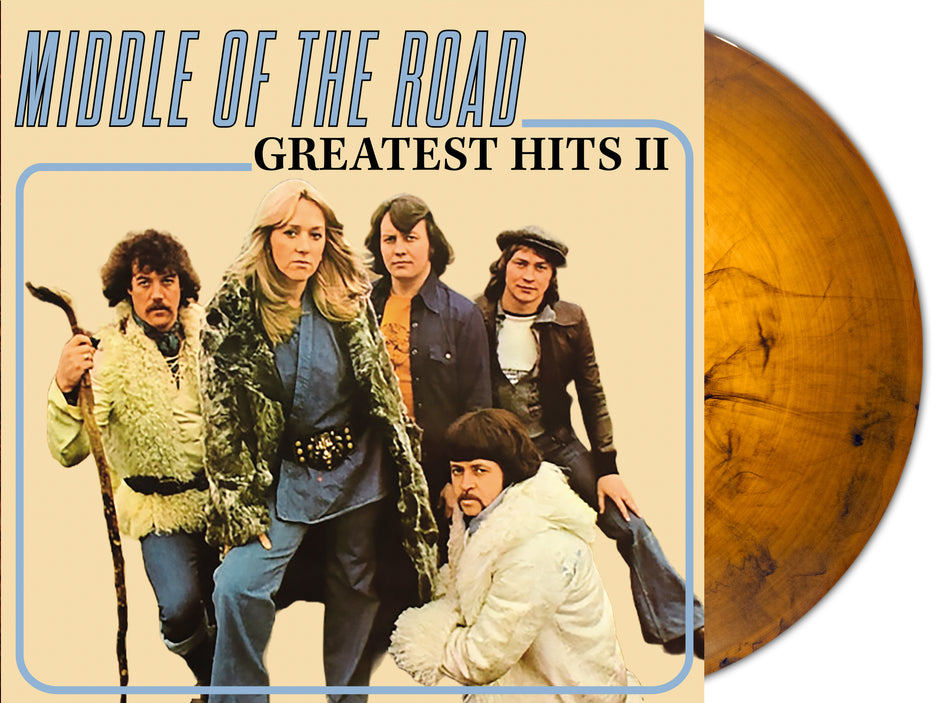 Middle Of The Road - Greatest Hits [LP] Golden Brown Marbled