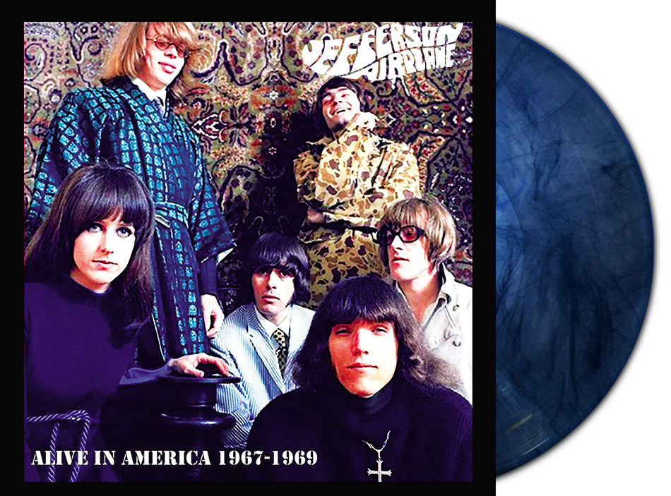 Jefferson Airplane - Alive In America 1967-1969 [2LP] Dark Blue Marble