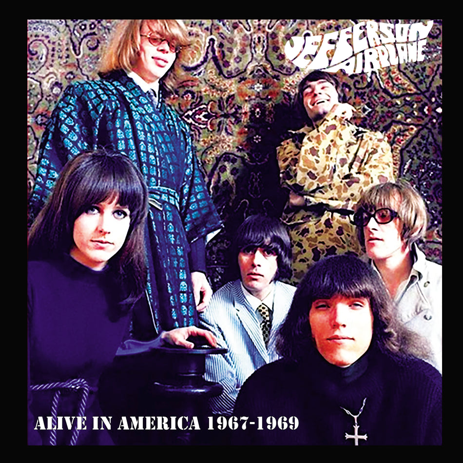 Jefferson Airplane - Alive In America 1967-1969 [2LP] Dark Blue Marble