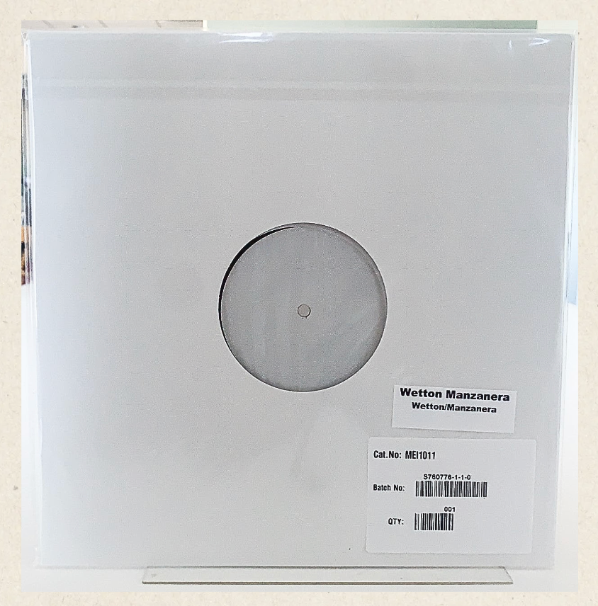 Wetton Manzanera - Wetton Manzanera [LP] Test Pressing