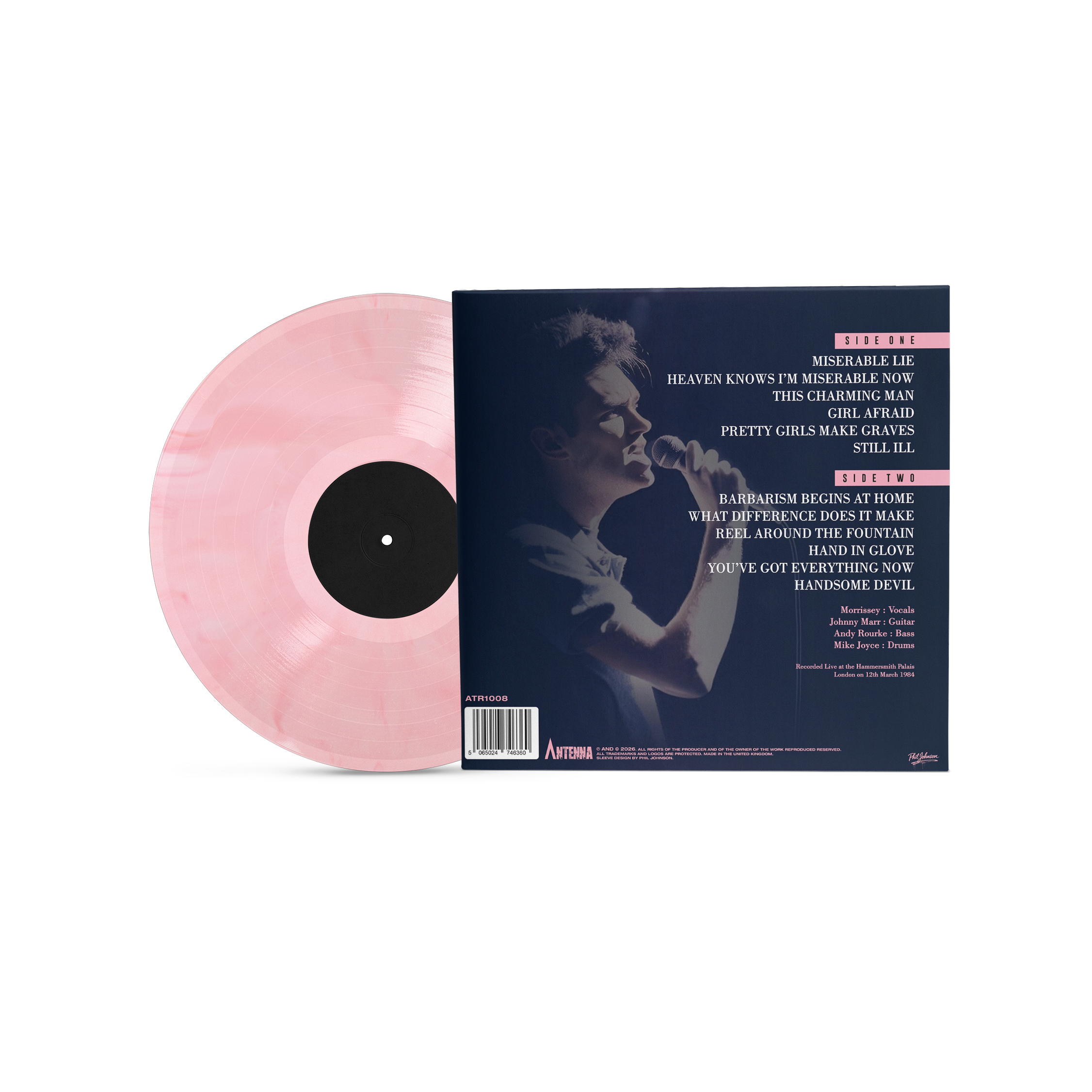 The Smiths - Reel Around the Palais, Live in Hammersmith 1984 [LP] - Renaissance Records US