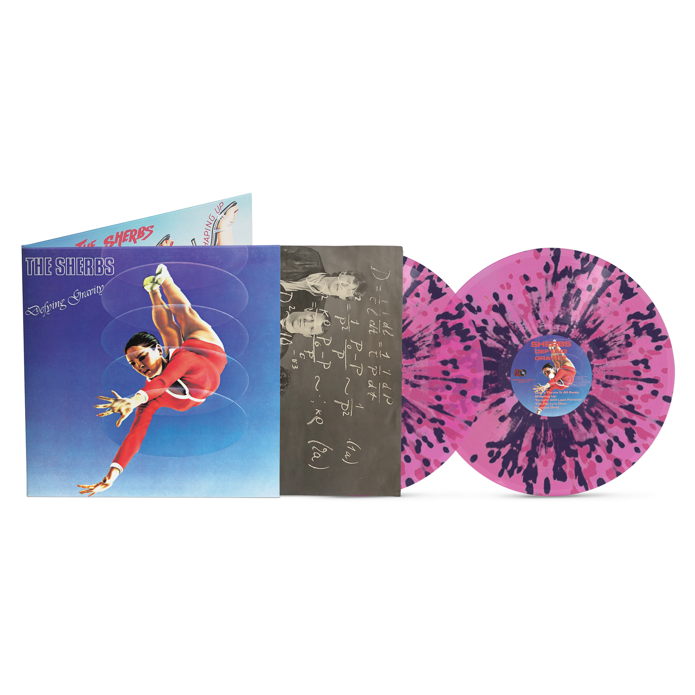 The Sherbs - Defying Gravity [2LP] Dragonfruit Splatter