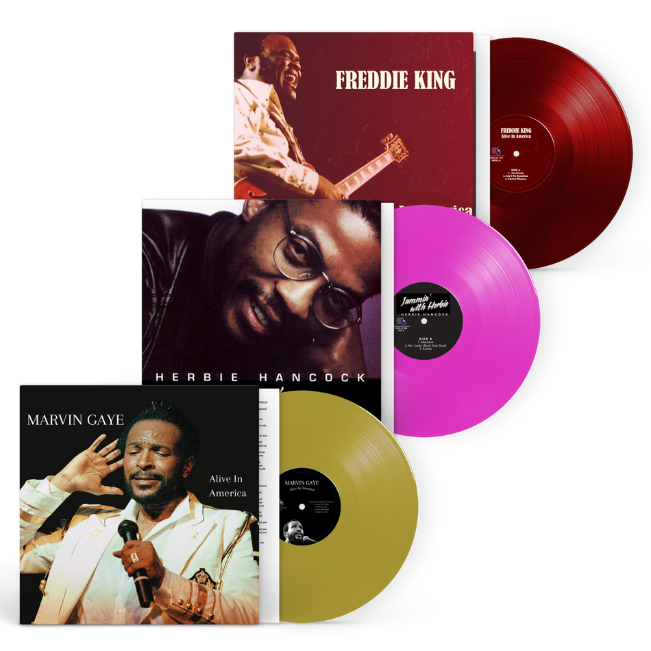 R&B Legends Bundle - Marvin Gaye, Freddie King & Herbie Hancock