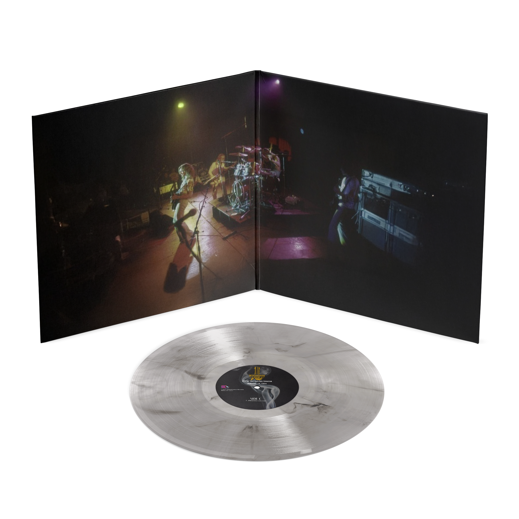 Wishbone Ash - Live at the Capitol Theater - January 19, 1974 [2LP] Clear Smoke - Renaissance Records US