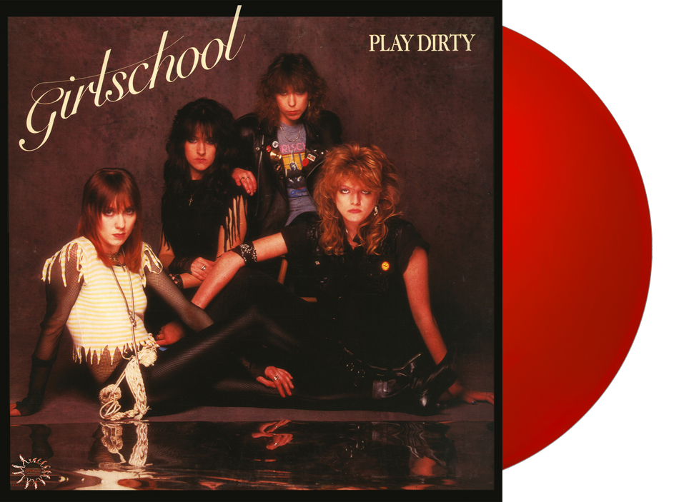Girlschool - Play Dirty [LP] Red